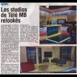 Les studios de Télé MB relookés