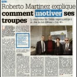 Roberto Martinez explique comment motiver ses troupes
