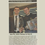 Jean-Phi, invité d'honneur du Club 44